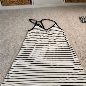 striped beach cover up dress🤍